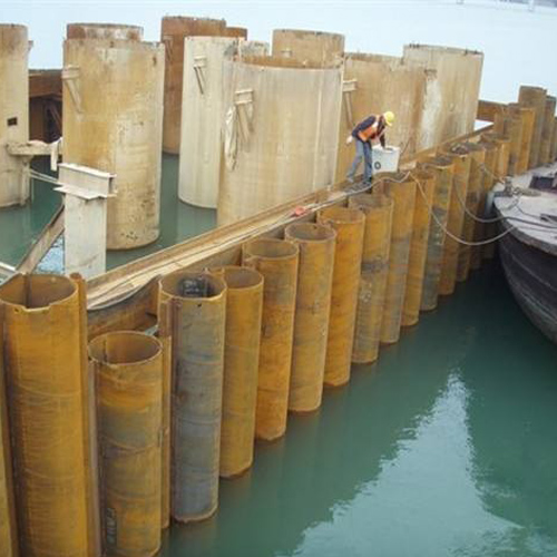 黄冈钢护筒现场安装